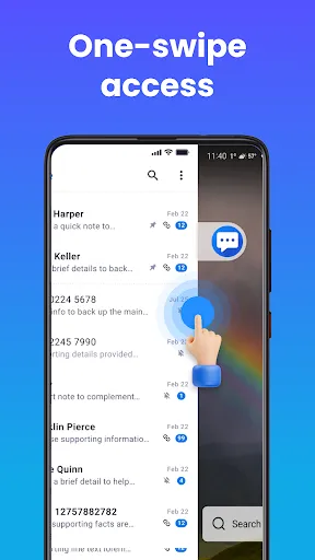 Messages: Text SMS Home App screenshot
