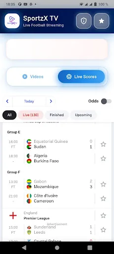 SportzX TV screenshot