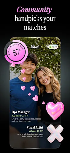 Rivet Dating & Social Matching screenshot