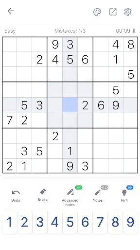 Sudoku - Classic Sudoku Puzzle screenshot