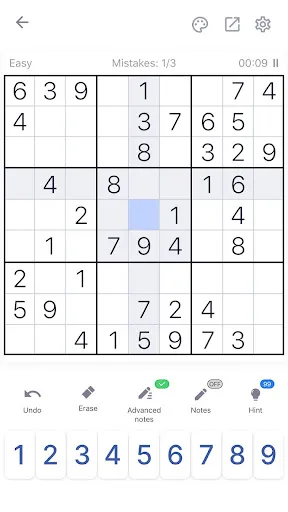 Sudoku - Classic Sudoku Puzzle screenshot