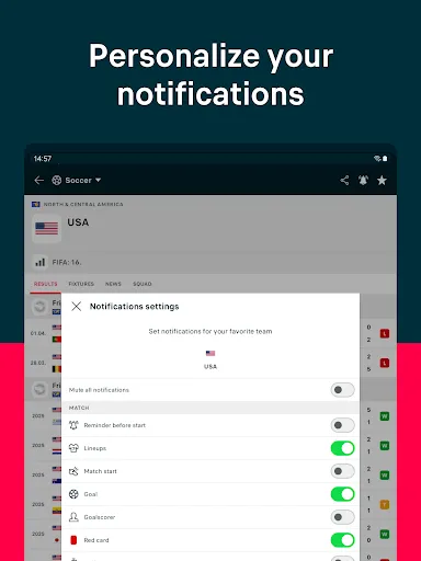 Flashscore: Scores & News screenshot