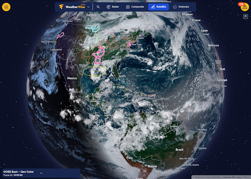 WeatherWise.app screenshot