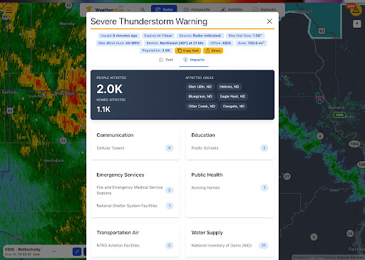 WeatherWise.app screenshot