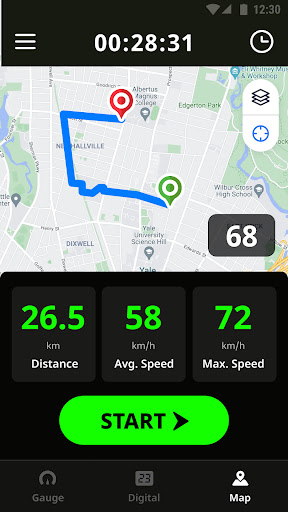 GPS Speedometer & Odometer screenshot