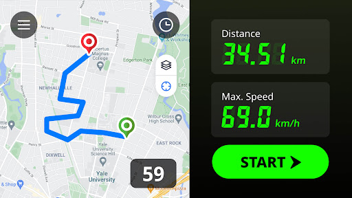 GPS Speedometer & Odometer screenshot