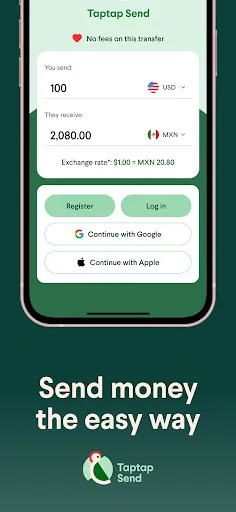 Taptap Send: Money Transfer screenshot
