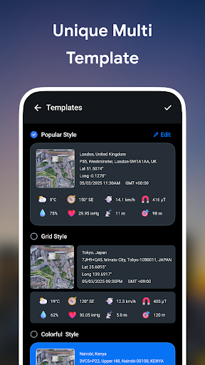 GPS Camera Map screenshot