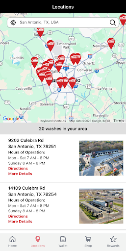 Club Car Wash Mobile App screenshot