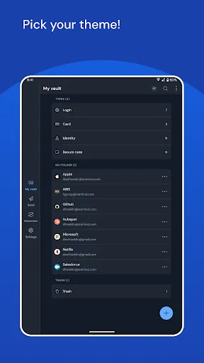 Bitwarden Password Manager screenshot