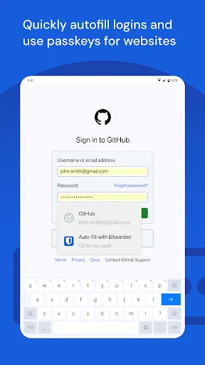 Bitwarden Password Manager screenshot