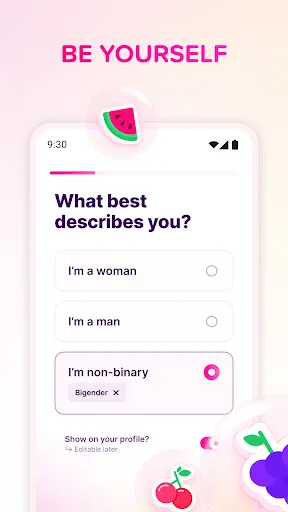 Fruitz - Dating app screenshot