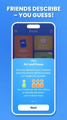 Charades Guess Game — Guessly screenshot
