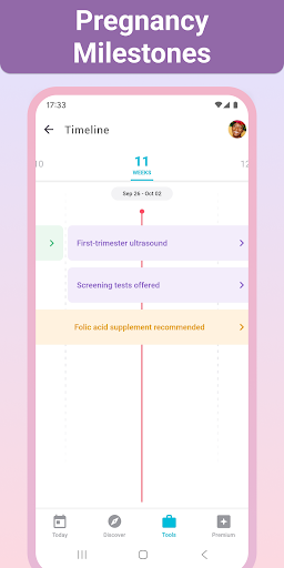 Pregnancy + | Tracker App screenshot