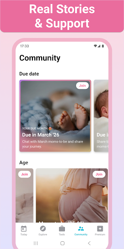 Pregnancy + | Tracker App screenshot