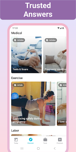 Pregnancy + | Tracker App screenshot