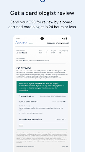 Kardia screenshot