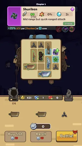 BagMaster Isekai – Bag Battle screenshot