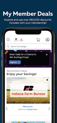 Indiana Farm Bureau screenshot