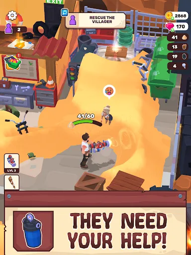 Wasteland Life: Survival Idle screenshot