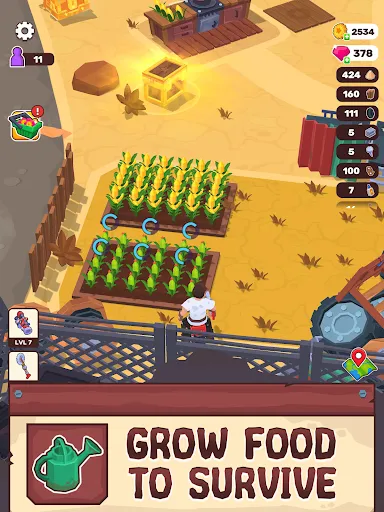 Wasteland Life: Survival Idle screenshot