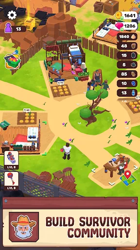 Wasteland Life: Survival Idle screenshot