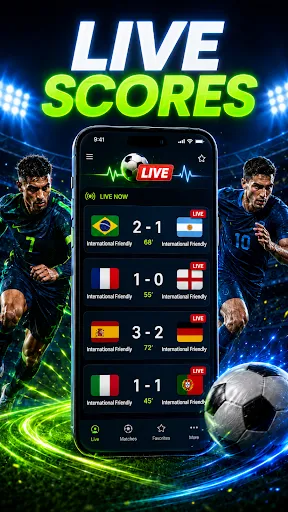 Live Score: Live Soccer News screenshot