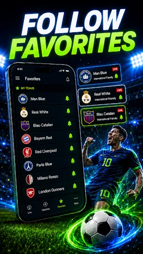 Live Score: Live Soccer News screenshot
