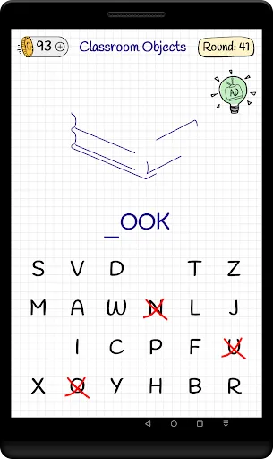 Hangman Kids - Word game screenshot