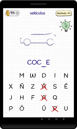 Hangman Kids - Word game screenshot