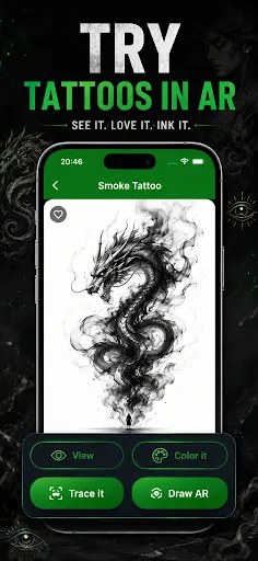 AR Tattoo Drawing & Find Idea screenshot