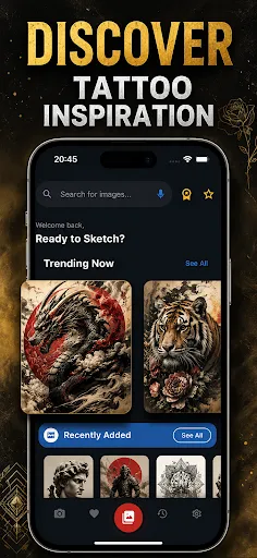AR Tattoo Drawing & Find Idea screenshot