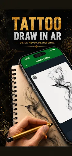 AR Tattoo Drawing & Find Idea screenshot