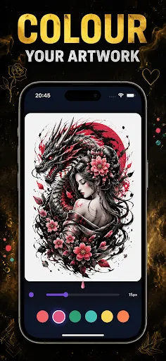 AR Tattoo Drawing & Find Idea screenshot