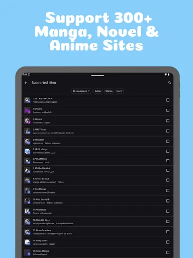 Manga Explorer - Manga Reader screenshot