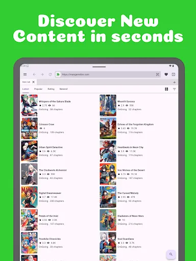 Manga Explorer - Manga Reader screenshot