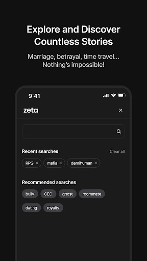 zeta - Create Your Own Story screenshot