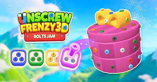 Unscrew Frenzy 3D screenshot