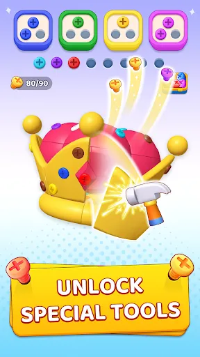 Unscrew Frenzy 3D screenshot
