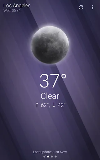 Weather screenshot