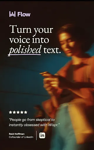 Wispr Flow: AI Voice-to-Text screenshot