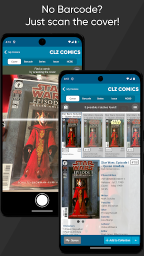 CLZ Comics comic book database screenshot