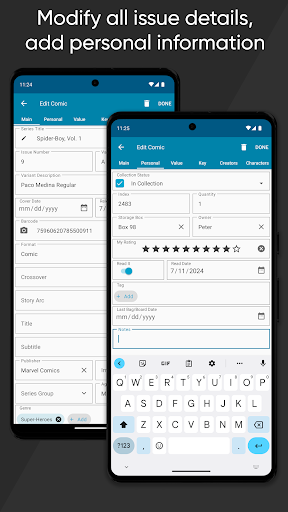 CLZ Comics comic book database screenshot