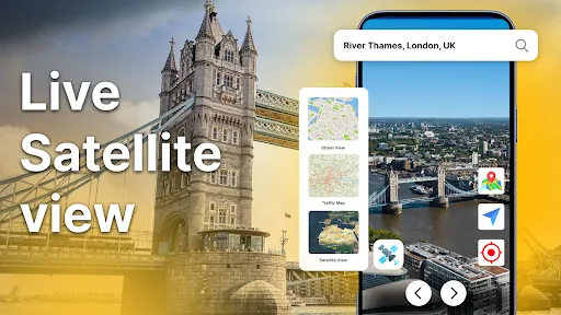 Live Earth Map: Satellite View screenshot
