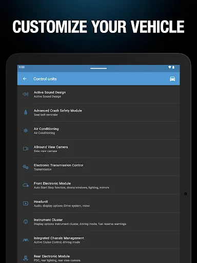 BimmerCode for BMW and MINI screenshot