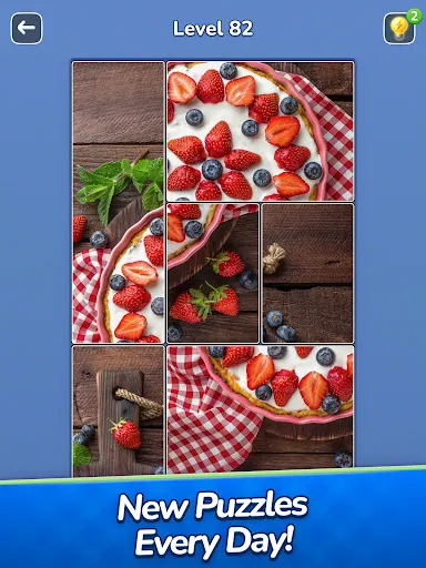 Jigsawcard Solitaire Puzzle screenshot