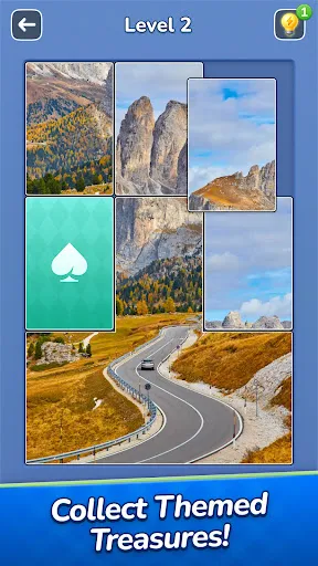 Jigsawcard Solitaire Puzzle screenshot