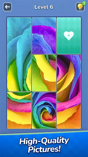 Jigsawcard Solitaire Puzzle screenshot