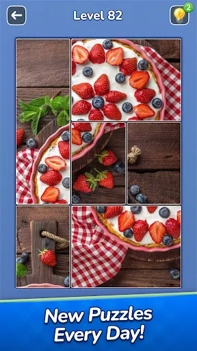 Jigsawcard Solitaire Puzzle screenshot