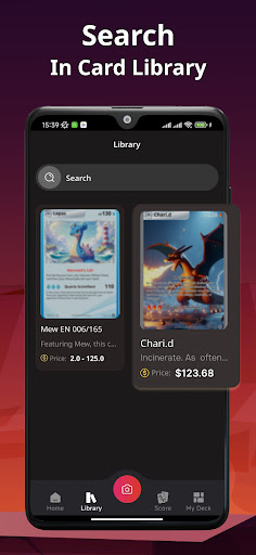 TCG Card Scanner TCG Collector screenshot